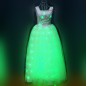 Led dance luminous dress for event